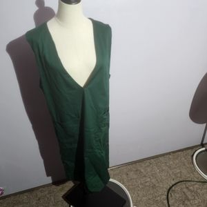 Vintage Herman Geist green pull over dress size 8